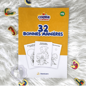 Colorie et Apprends : 32 Bonnes Manières