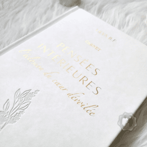 Carnet - Pensées Intérieures - L'éclosion du Coeur Dévoilée